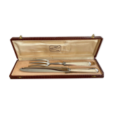 Silver and stainless cutlery service Collet & Valois