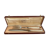 Silver and stainless cutlery service Collet & Valois