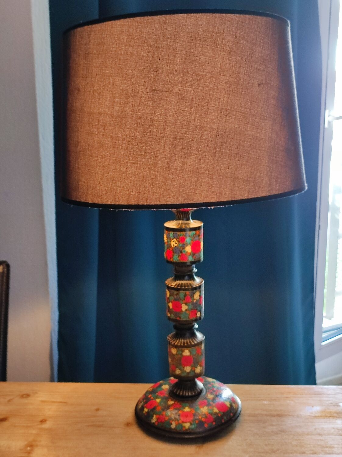 Wooden lamp