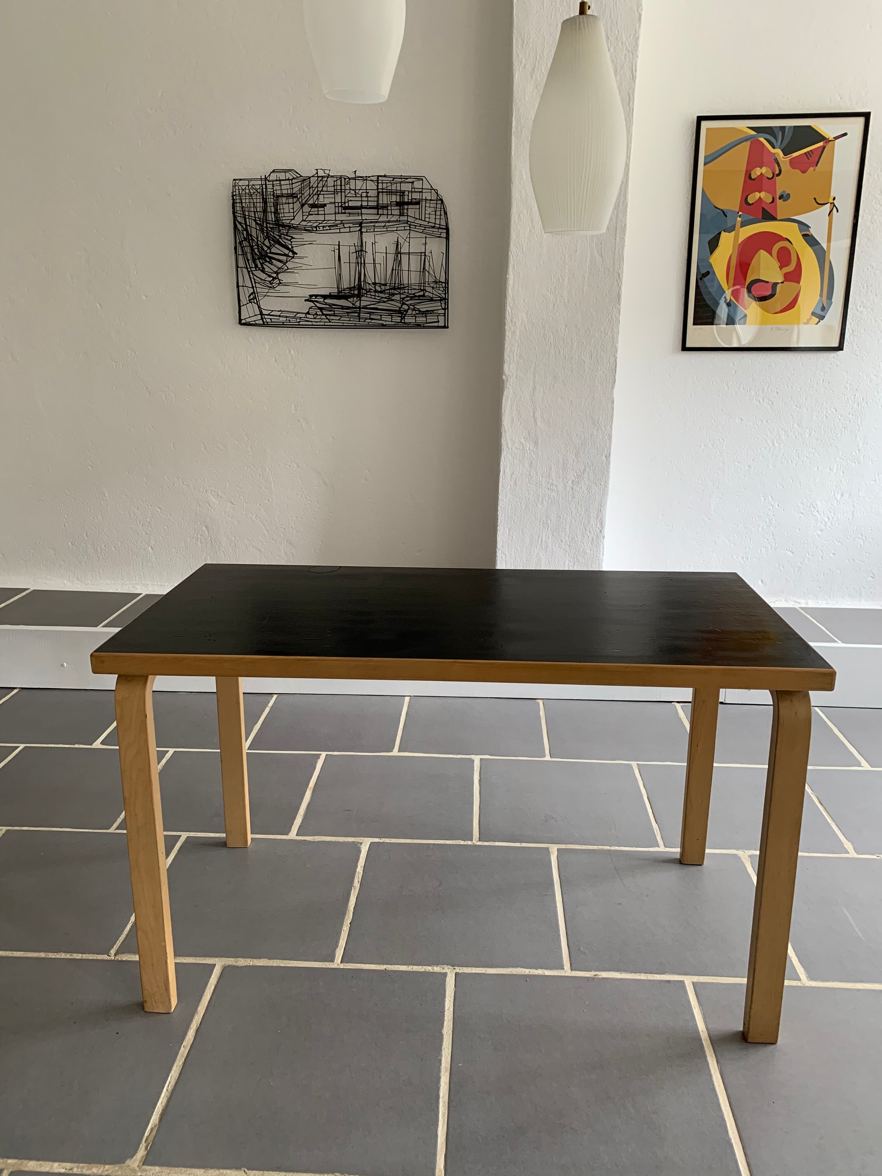 Vintage Alvar Aalto table desk
