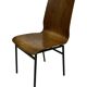 Chaise de salle à manger vintage Friso Kramer pour Auping 'Euroika' en contreplaqué, Pays-Bas 1960