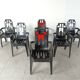 Boston Chairs by Pierre Paulin for Henry Massonnet, 1988, Set of 6