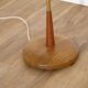 Scandinavian teak and brass lamp 1960