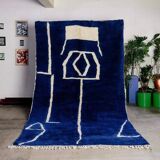 Traditional handmade carpet 250cm x 150cm Moroccan