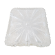 Ceiling lamp / vintage wall lamp xl in molded glass