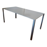 Metal table "Less" by Jean Nouvel for Cappellini