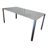 Metal table "Less" by Jean Nouvel for Cappellini