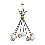 Chandelier in the style of the Italian creations of the 50's