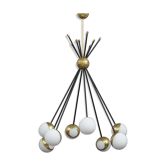 Chandelier in the style of the Italian creations of the 50's