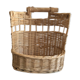 Étagère panière de boulangerie vintage
