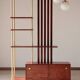 Illuminated Room Divider - Rosewood & Brass