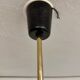 Lampe Suspension Maison Arlus 4 feux design français année 60
