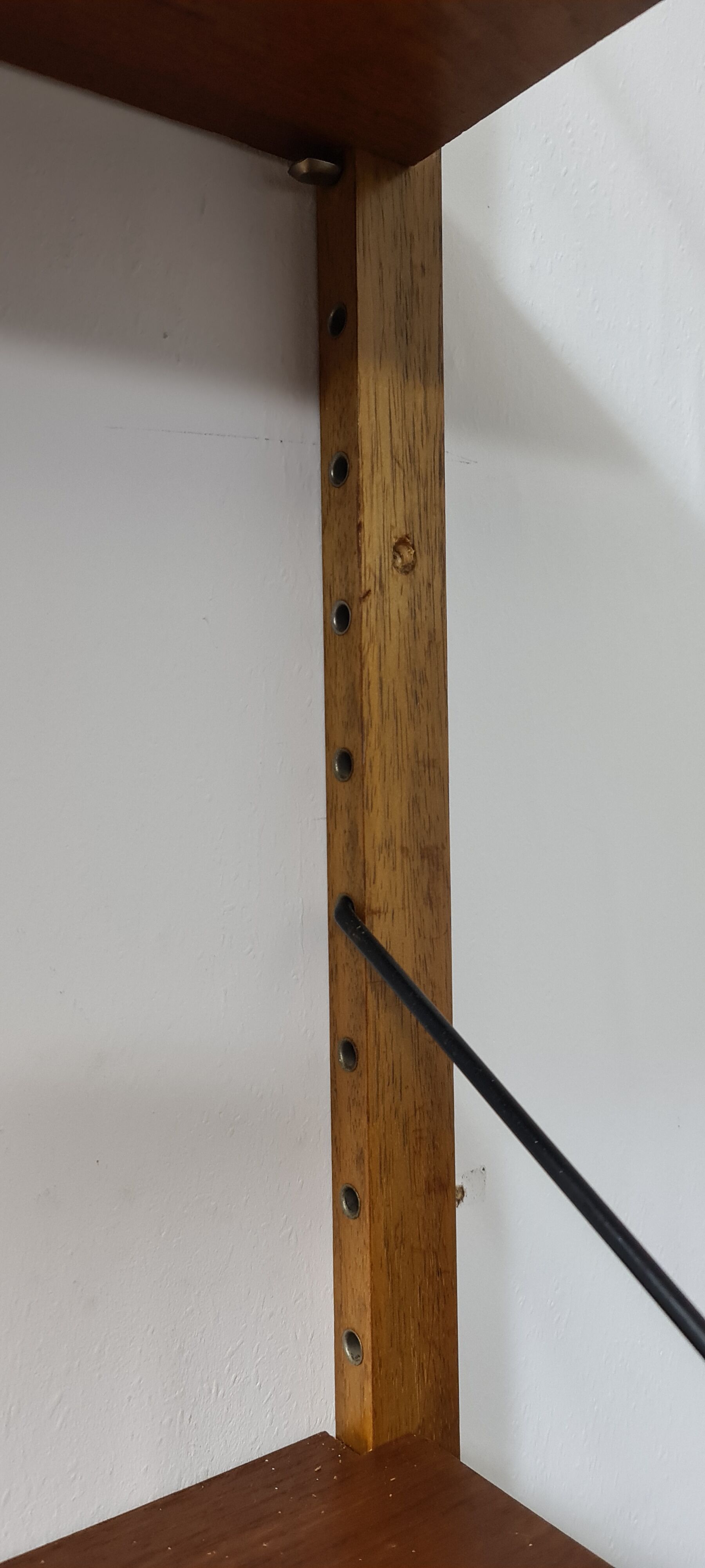 Teak wall unit by Poul Cadovious