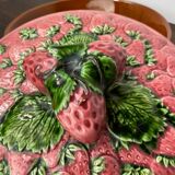 Strawberry slip tart dish