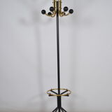 Coat rack gold metal