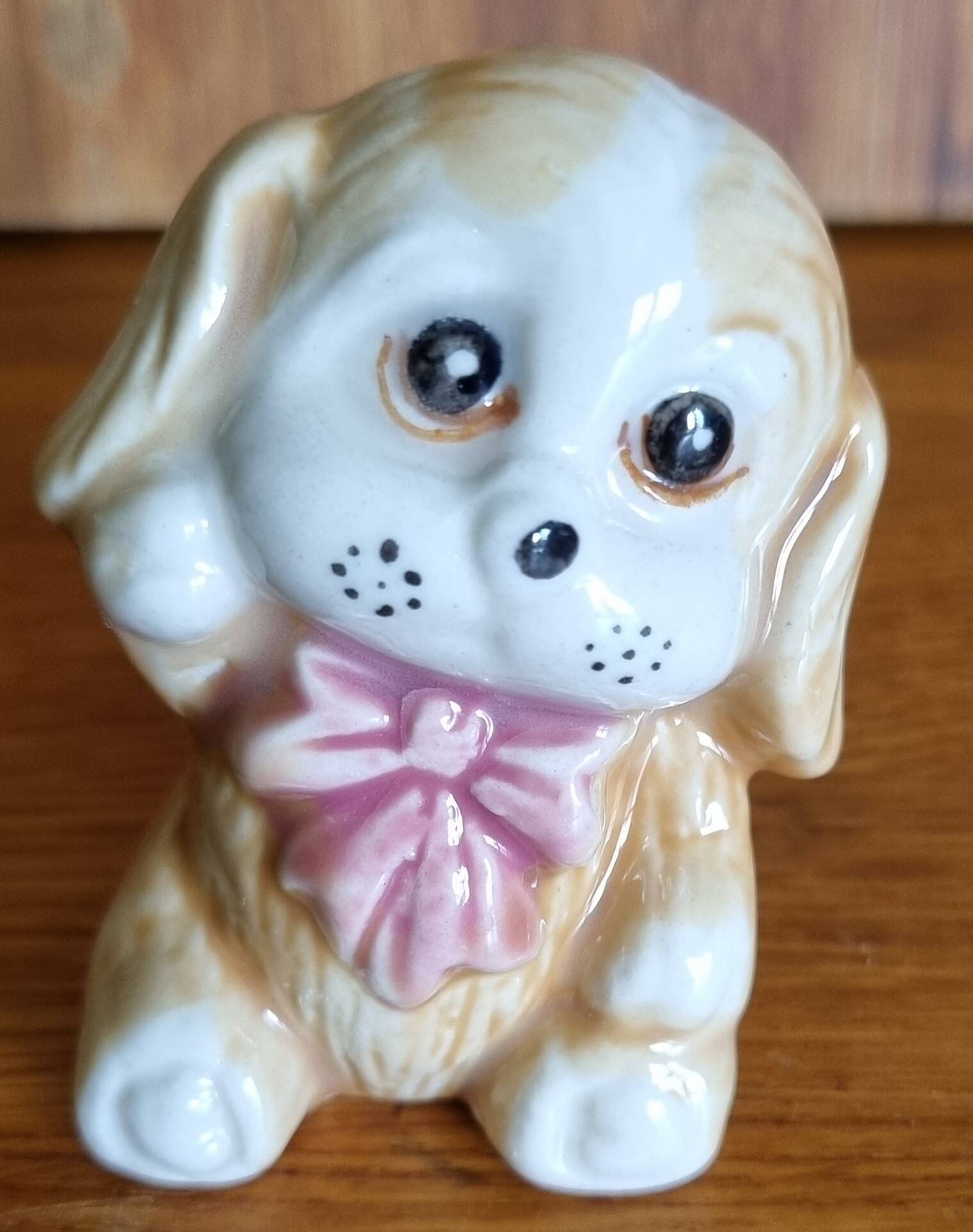 Ceramic dog figurine