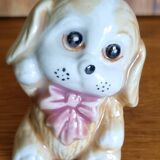 Ceramic dog figurine