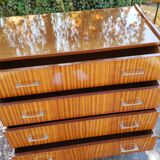 Commode en  placage