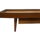 Vintage mid century daybed teak design with drawers