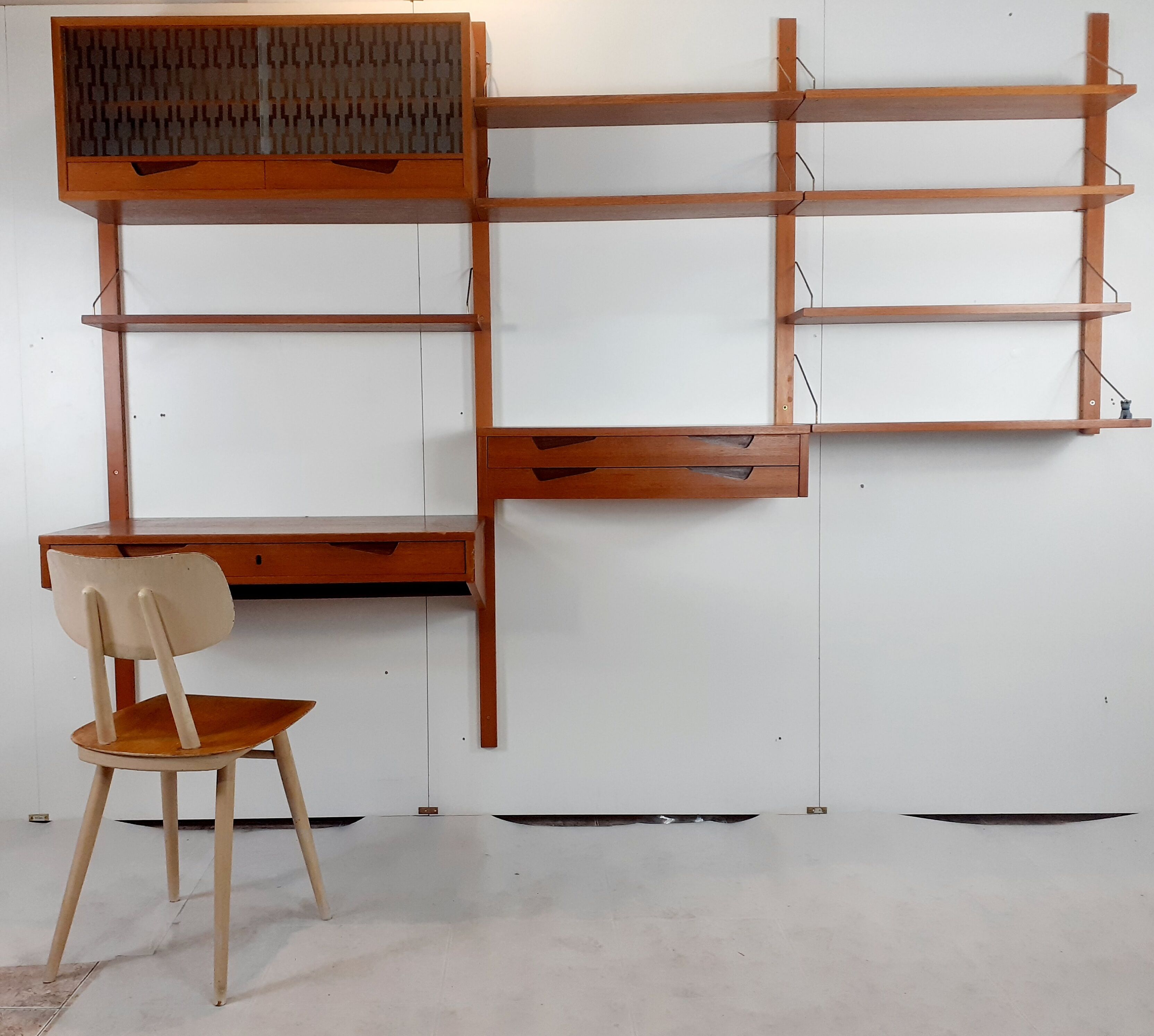RIVAL wall shelves, Vintage Scandinavian 1960s