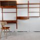 RIVAL wall shelves, Vintage Scandinavian 1960s