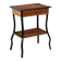 Antique sewing table in various types of wood, 19th century.