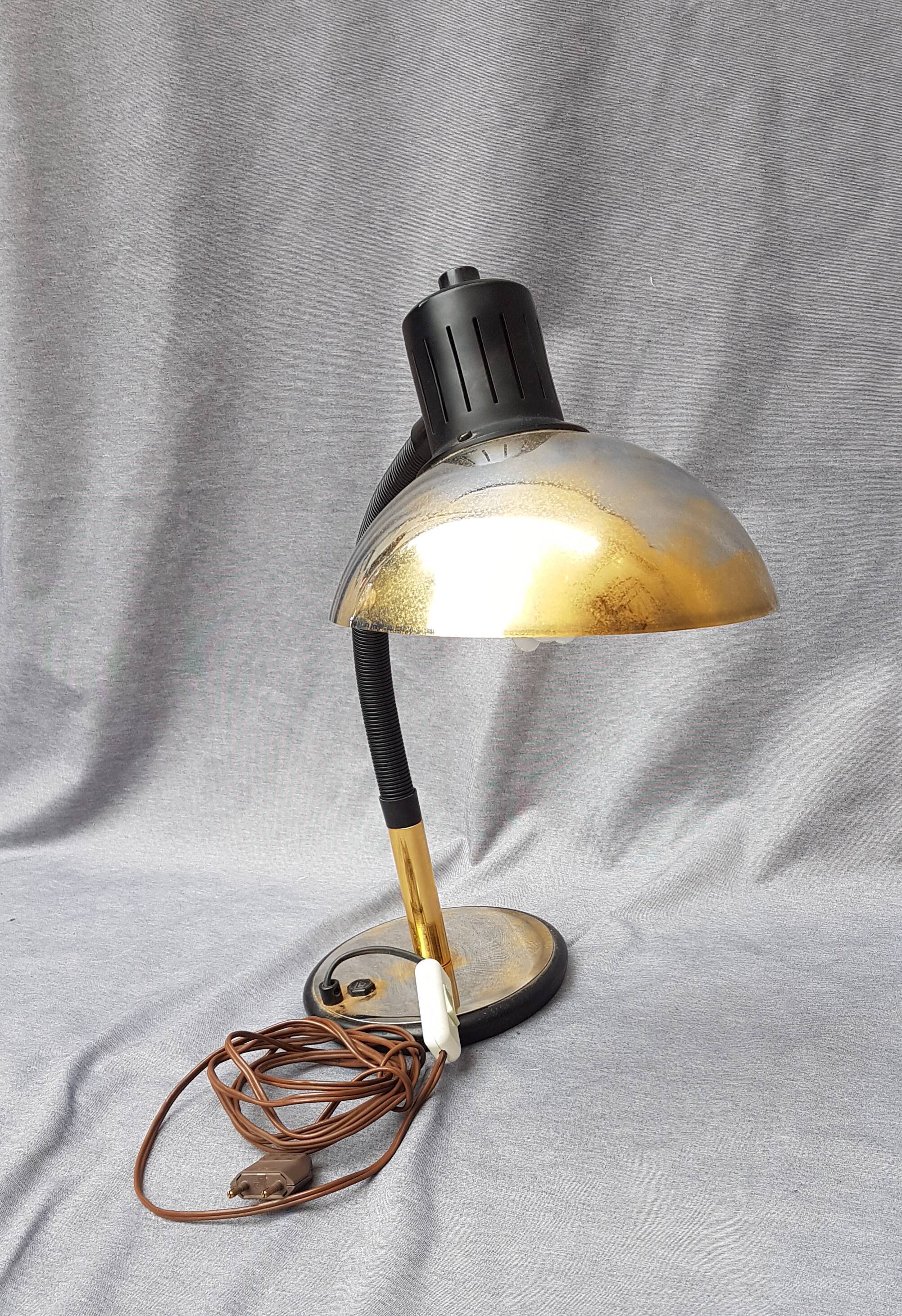 Vintage lamp from aluminor