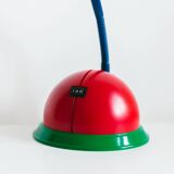 Multicolore Memphis Desk Lamp in Painted Metal and Plastic - 80s/90s Pop Art