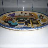 Hercé earthenware plate