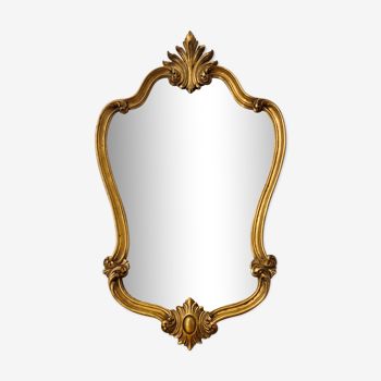 Mirror louis XV style gilded 84×50cm