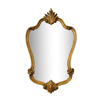 Mirror louis XV style gilded 84×50cm