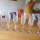 6 flutes à champagne Saint Louis