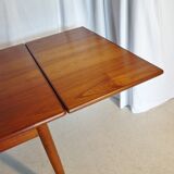 Verner Pedersen Danish teak expandable table