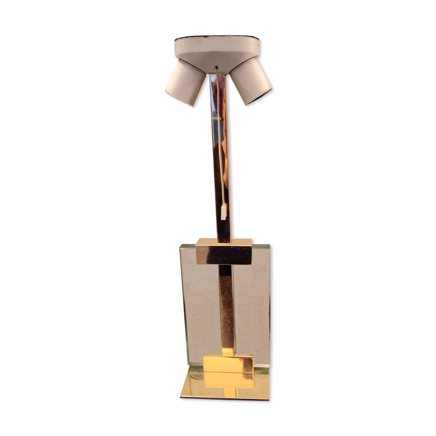 Pied de lampe années 80
