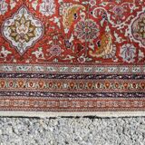 Iran Tabriz Mahi wool and silk oriental rug: 3.60 x 2.50 meters
