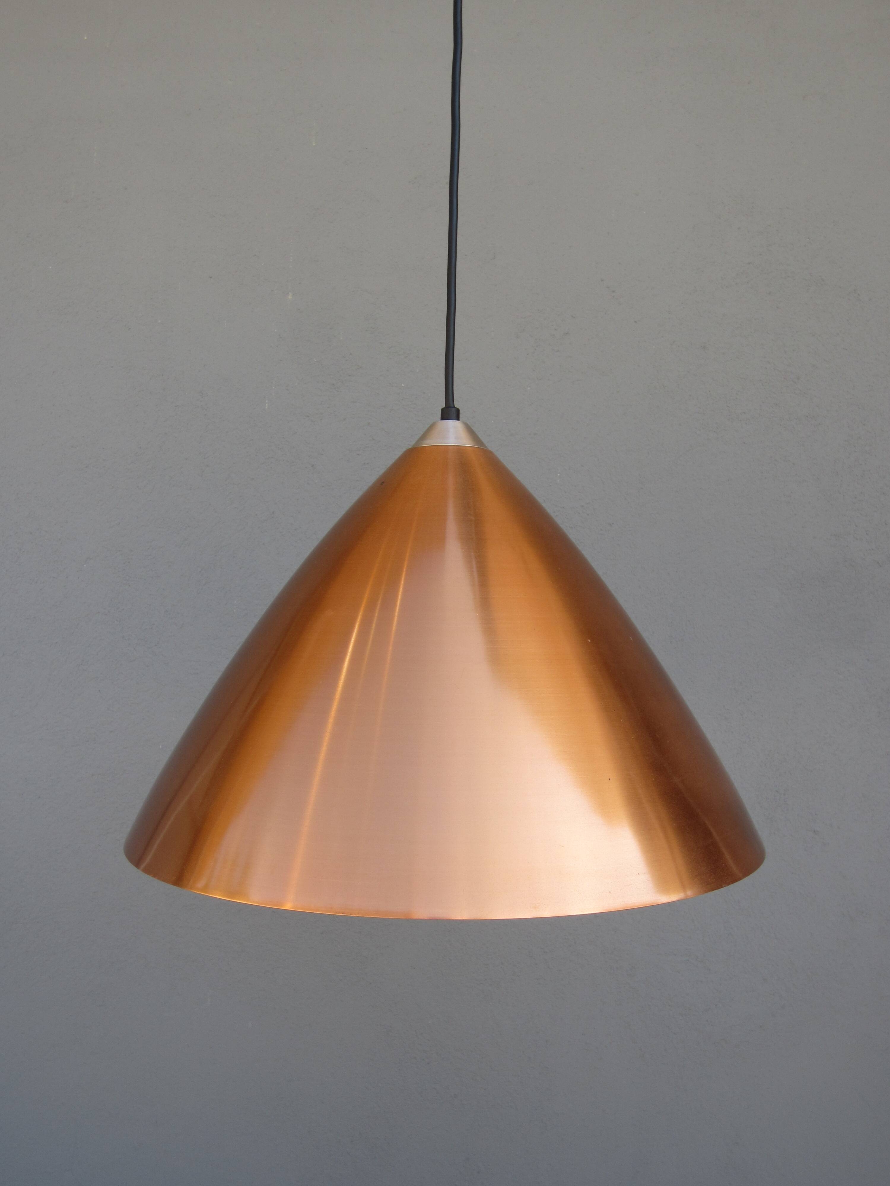 Suspension scandinave en cuivre