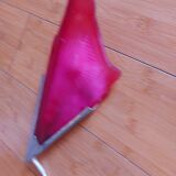 Applique vintage Ikea en verre tyoe art déco