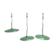 Lot de 3 suspensions plafonnier industriel