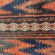 Kilim ancient Turkish rug 51x127 cm