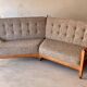 Corner bench by Guillerme and Chambron for Your House, France 60s