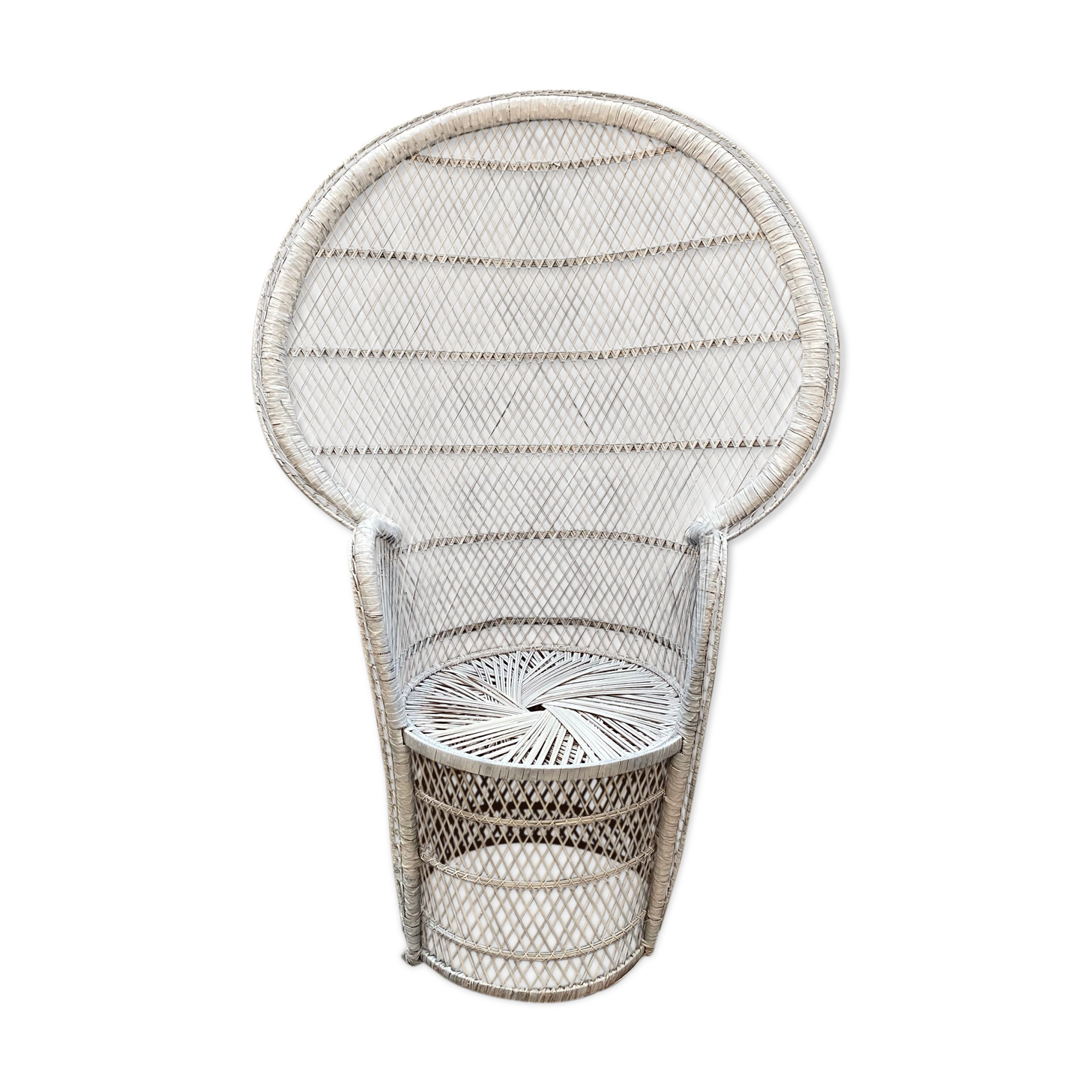 White Emmanuelle Chair