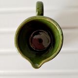 Milk pot bird glazed earth Savoie