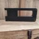 Vintage sign letter D