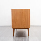 Enfilade années 60, cerisier, restauré, 250cm