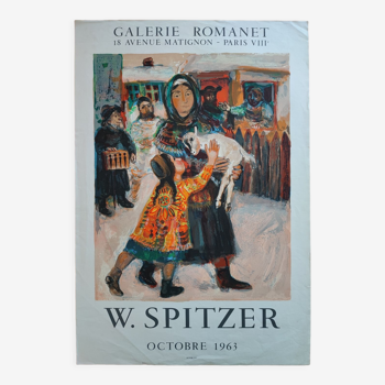 Walter Spitzer Poster Exhibition 1963