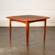 Table en teck rallonge papillon