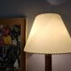 Burgundy Plexiglass and Brass Table Lamps by F. Loffredo, Italy 1980s