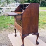 Bureau de pente Scriban en acajou époque fin XIXe Made in England