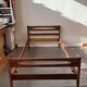 Lit 1 place 90 scandinave en teck