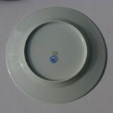 6 Cake plates Limoges porcelain Raynaud Jumièges Vieux Rouen D19.3cm